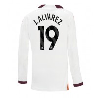 Moški Nogometni dresi Manchester City Julian Alvarez #19 Gostujoči 2023-24 Dolgi Rokav